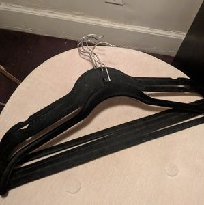 Set of 5 Felt Covered Hangers